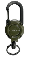 JB Tacticals Smycz Taktyczna z Karabinkiem Retraktor - Zielony