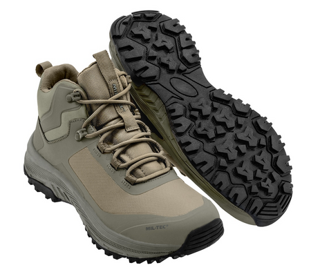 Mil-Tec Buty Assault Mid Oliwkowe