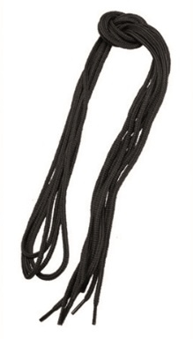 Mil-Tec Sznurówki PES Czarne 140cm