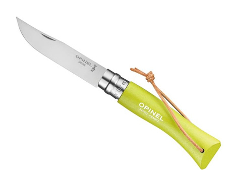 Opinel Nóż Colorama 07 Anise rzemień