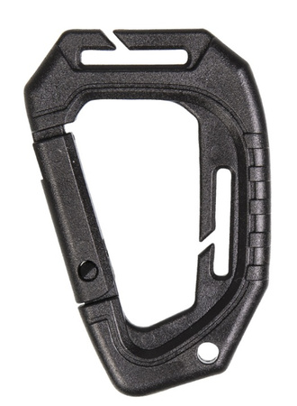 Mil-Tec Karabinczyk Taktyczny MOLLE 2 Sztuki Czarny