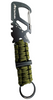 JB Tacticals Brelok Paracord z Karabińczykiem - Zielony