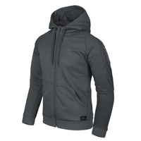 Helikon-Tex Bluza Urban Tactical Hoodie FullZip Black Grey