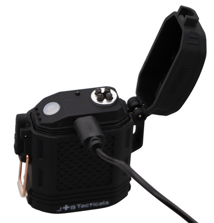 JB Tacticals Zapalniczka Plazmowa Survivalowa USB-C Czarna