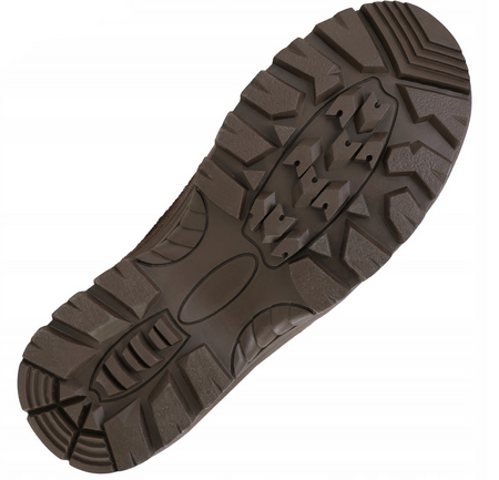 Mil-Tec Buty Taktyczne z Zamkiem Brązowe