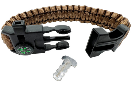JB Tacticals Bransoletka Survivalowa Paracord JB-37