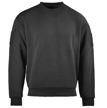 Mil-Tec Sweter Taktyczny Combat Shirt Czarny