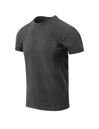 Helikon-Tex Koszulka z bawełny organicznej Slim Melange Black Grey