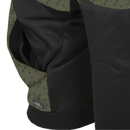 Helikon-Tex Bluza Rogue Hoodie FullZip Deser Night Camo/Czarny