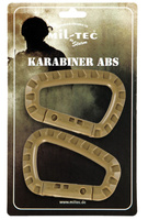 Mil-Tec Karabinczyk 2 Sztuki Coyote