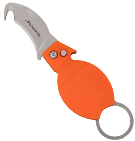 JB Tacticals Nóż Taktyczny JB-18 GRANAT EDC Multitool - Pomarańczowy