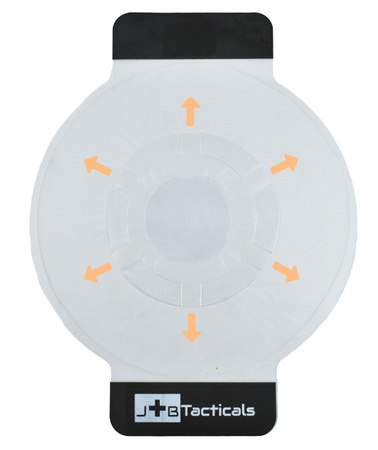 JB Tacticals Opatrunek Wentylowy Chest Seal Vented AZ-CS14