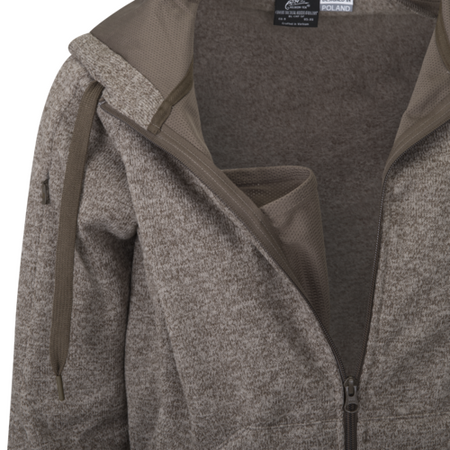 Helikon-Tex Bluza Covert Tactical Hoodie FullZip Melange Light Tan