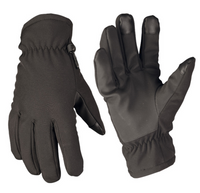 Mil-Tec Rękawice Softshell Czarne