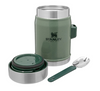 Stanley Termos Obiadowy ze Sztućcem CLASSIC 0,4L Hammertone Green