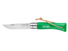 Opinel Nóż Colorama 07 Green z Rzemieniem