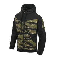 Helikon-Tex Bluza Rogue Hoodie FullZip Tiger Stripe/Czarny