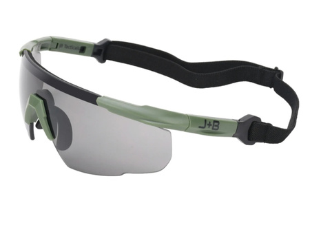 JB Tacticals Okulary Ochronne Strzeleckie JB-03 Zielone