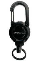 JB Tacticals Smycz Taktyczna z Karabinkiem Retraktor - Czarny