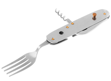 Mil-Tec Zestaw Sztućców Kieszonkowych 6w1