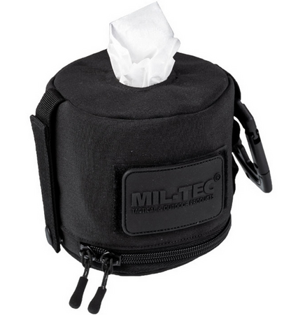 Mil-Tec Pokrowiec na Chusteczki MOLLE Czarny