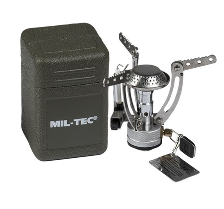 Mil-Tec Palnik Turystyczny Składany z Automatycznym Zapalnikiem