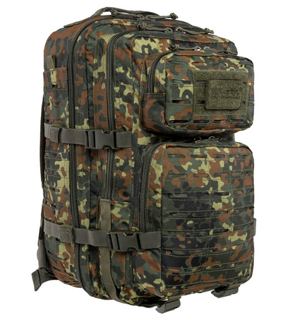 Mil-Tec Plecak Wojskowy Laser Cut 36L Flecktarn