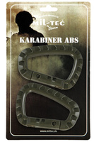 Mil-Tec Karabinczyk 2 Sztuki Oliwkowy