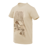 Helikon-Tex T-Shirt Home Sweet Home Beżowy