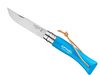Opinel Nóż Colorama 07 Cyan Blue z Rzemieniem