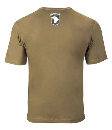 Mil-Tec T-Shirt „101st Airborne Division” Oliwkowy