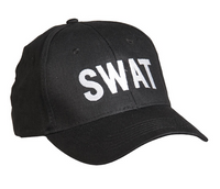 Mil-Tec Czapka z Daszkiem "SWAT" Czarna