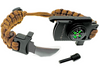JB Tacticals Bransoletka Paracord z Regulacją - Brązowa