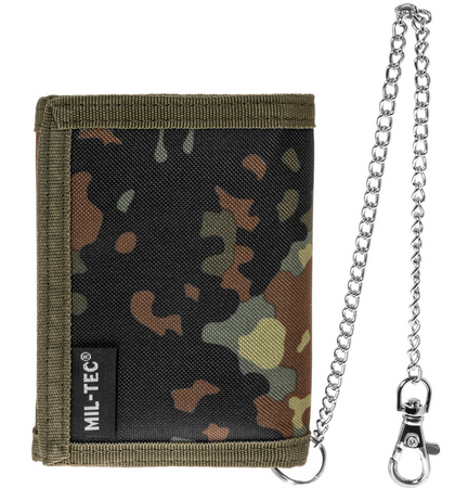 Mil-Tec Portfel na Łańcuszku Flecktarn