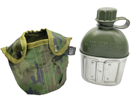 JB Tacticals Manierka Wojskowa 1L z Kubkiem i Etui