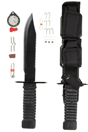 Mil-Tec Nóż Bojowy Special Forces Czarny