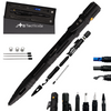 JB Tacticals Kubotan Długopis Taktyczny EDC 10w1 Czarny