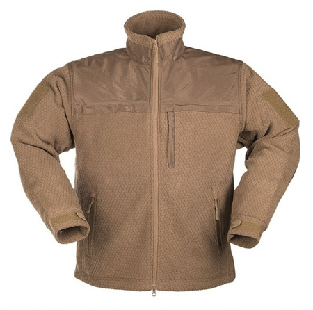 Mil-Tec Bluza Polarowa Hextac Ciemny Coyote 3XL