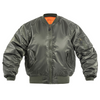 Mil-Tec Kurtka Dwustronna US Flight Jacket Typ MA1 Oliwkowa