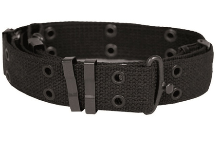 Mil-Tec Pas Oporządzeniowy z Otworami 30mm Czarny