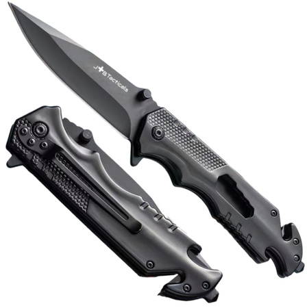 JB Tacticals Nóż Składany Taktyczny 8w1 JB-12