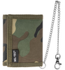 Mil-Tec Portfel z Łańcuchem Zabezpieczającym Woodland
