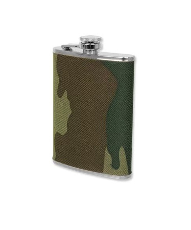 Mil-Tec Piersiówka ze Stali Nierdzewnej 220ml Woodland