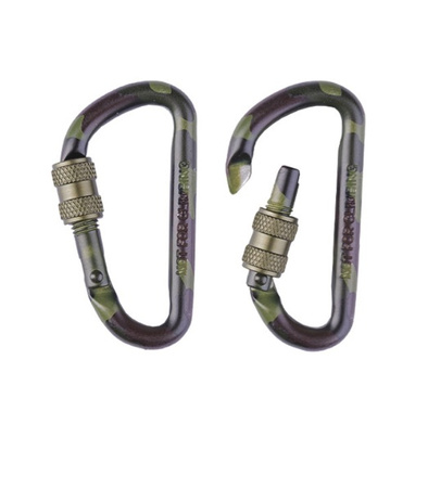 Mil-Tec Karabinek Taktyczny Para 60mm Woodland