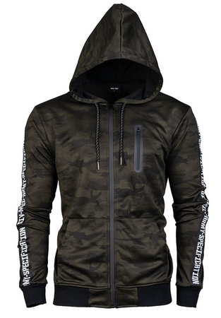 Mil-Tec Bluza Dresowa z Kapturem Woodland