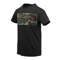 Helikon-Tex T-Shirt FN FAL Czarny/Rhodesian Camo