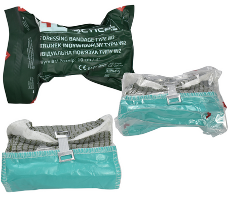 JB Tacticals Opatrunek Indywidualny Typu W Duży