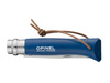 Opinel Nóż Colorama 08 Blue Rzemień + Etui