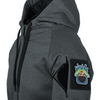 Helikon-Tex Bluza Urban Tactical Hoodie FullZip Black Grey