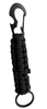 JB Tacticals Brelok Karabińczyk Paracord z Krzesiwem JB-35 - Czarny